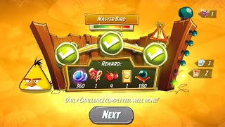 Angry Birds 2 Daily Challenge Today How To Beat Daily Challenge Chuck Wednesday Master Bird#150524