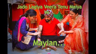 Beautiful Mayian Ceremony of Sikh Wedding | Vatna | Maiyan