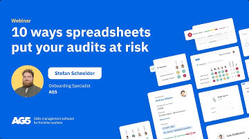 10 ways spreadsheets put your audits at risk