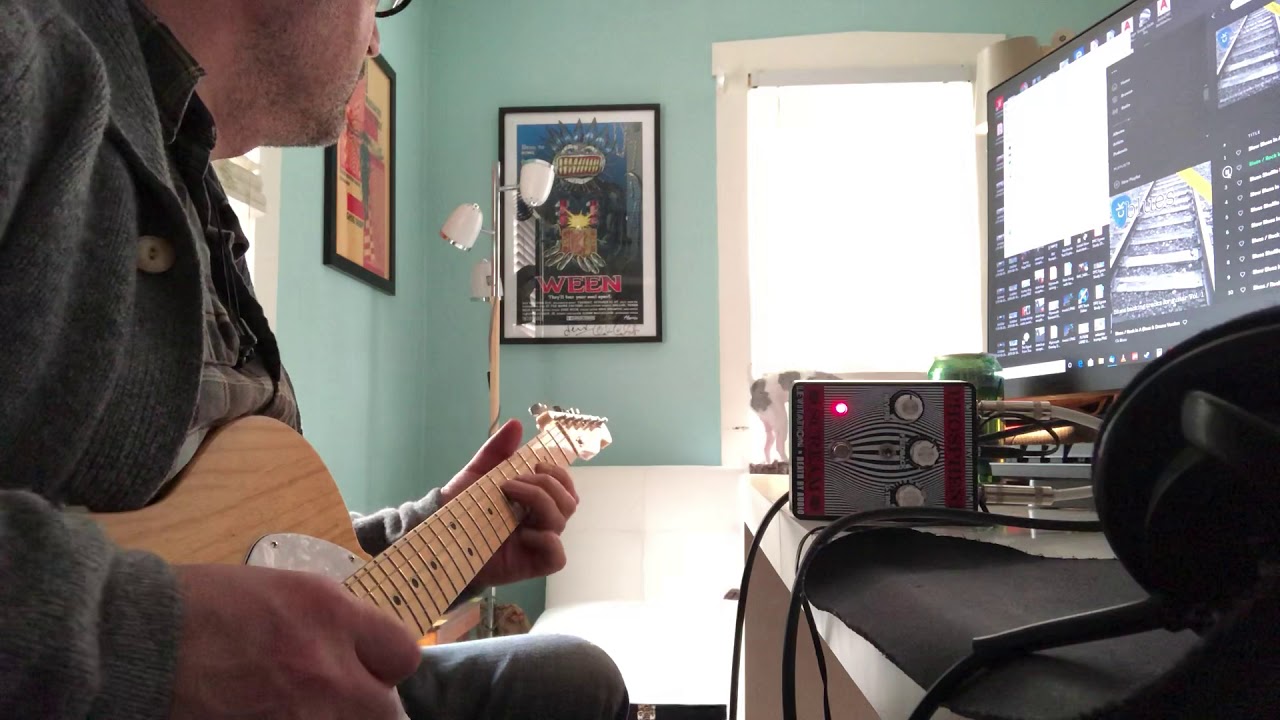 Phosphene Scream Pedal is fun for Blues too (what?!?)