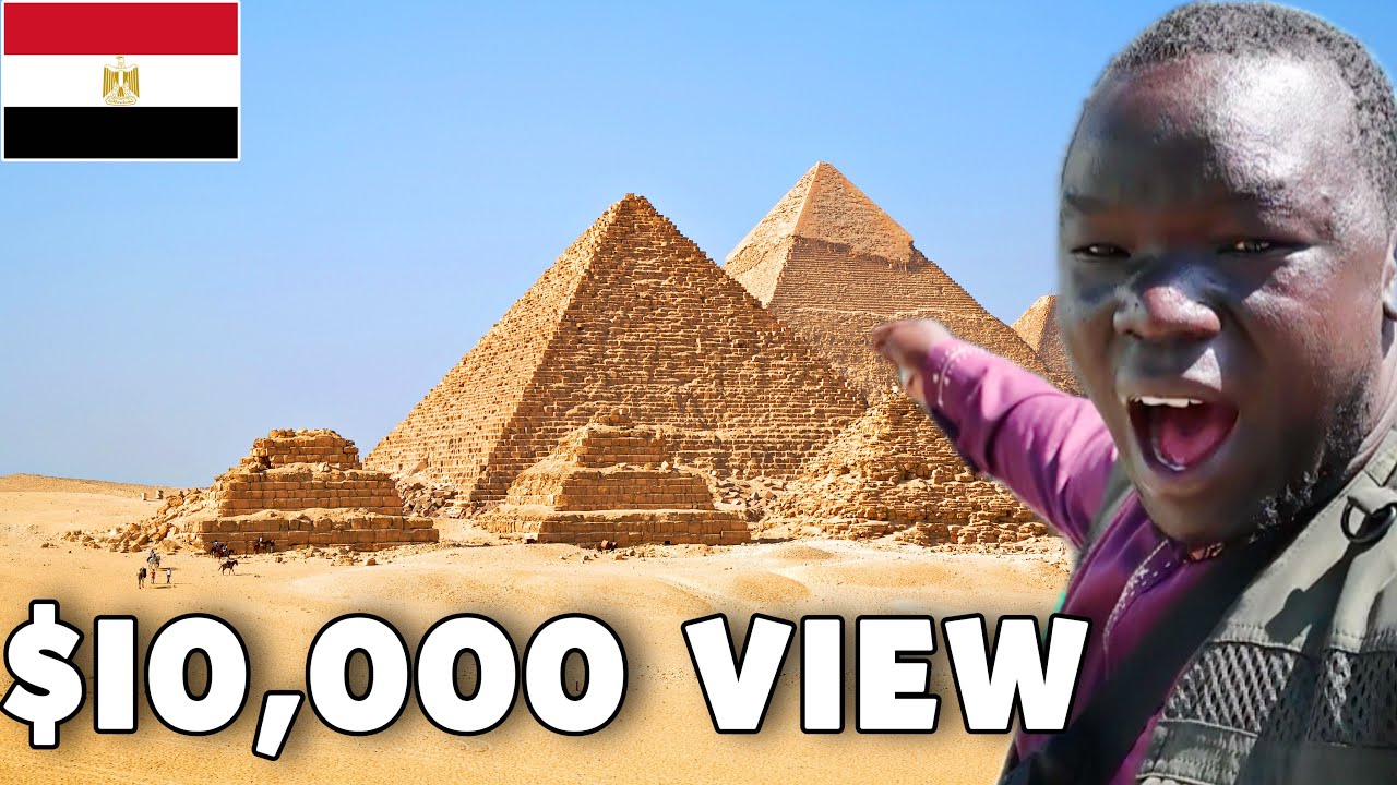 MY $20 HOTEL WITH $10,000 PYRAMIDS VIEW IN EGYPT 🇪🇬 (Unbelievable)!