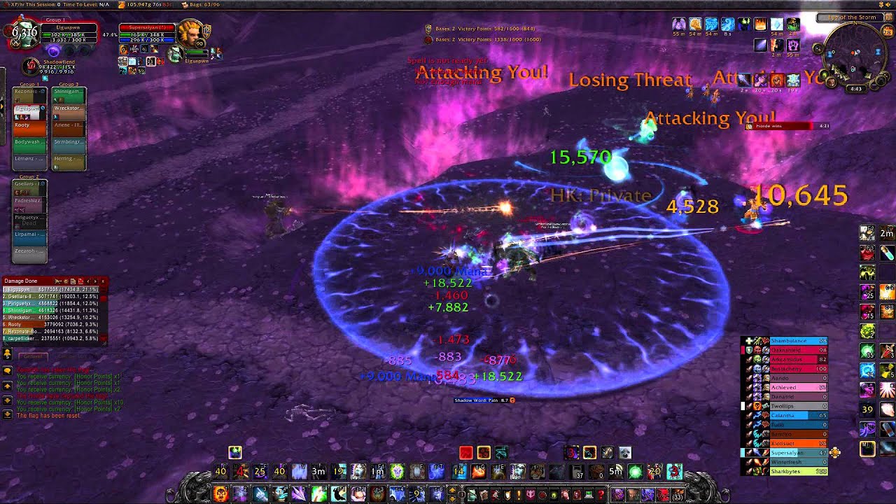 Thunderbleem melts faces as a shadow priest, gibbing people in crappy gear....