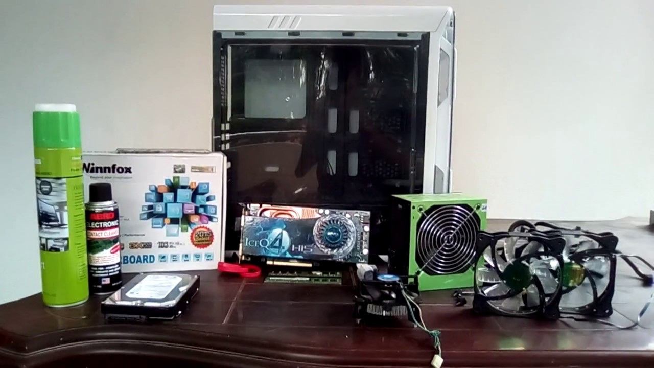 i3 1st generation ,HIS HD 4850 IceQ 4 Turbo 512MB  vga gaming pc build