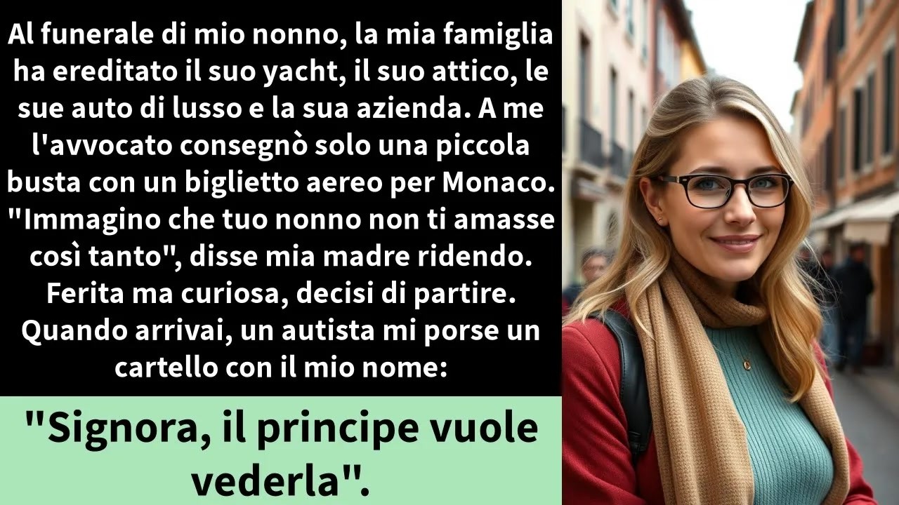 Al funerale di mio nonno, la mia famiglia ha ereditato il suo yacht, il suo attico,