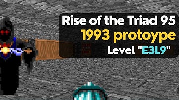 Rise of the Triad 95 (1993 prototype) - Wolfenstein 3D
