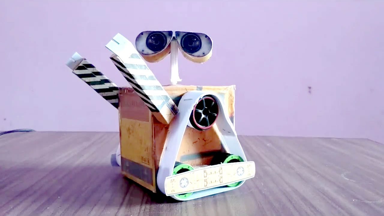 DIY Wall-E Build at Home Remote Control Robot