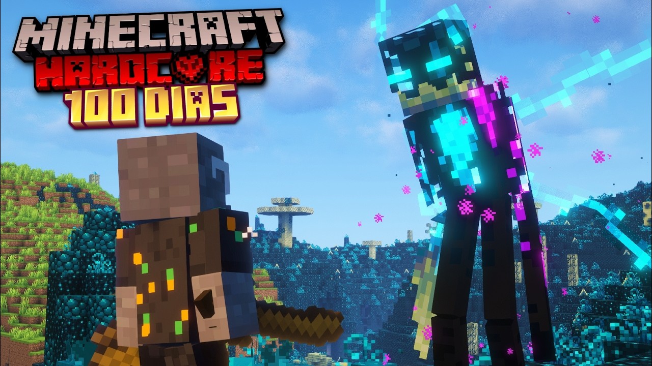 100 Días en un APOCALIPSIS de SCULK en Minecraft Hardcore