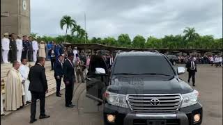 Danilo Medina y sus contiendas en la Basílica de higuer