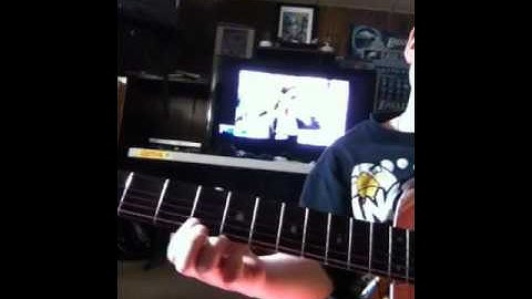 How to play sunshine of your love riff on one string