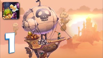 Rayman Adventure - Gameplay Walkthrough Part 1 - (iOS,Android)