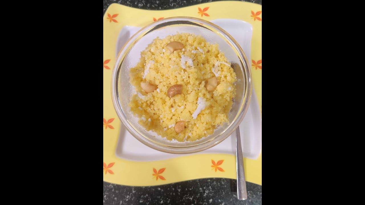 சுவையான பாசிப்பருப்பு புட்டு Moong Dal Sweet Puttu