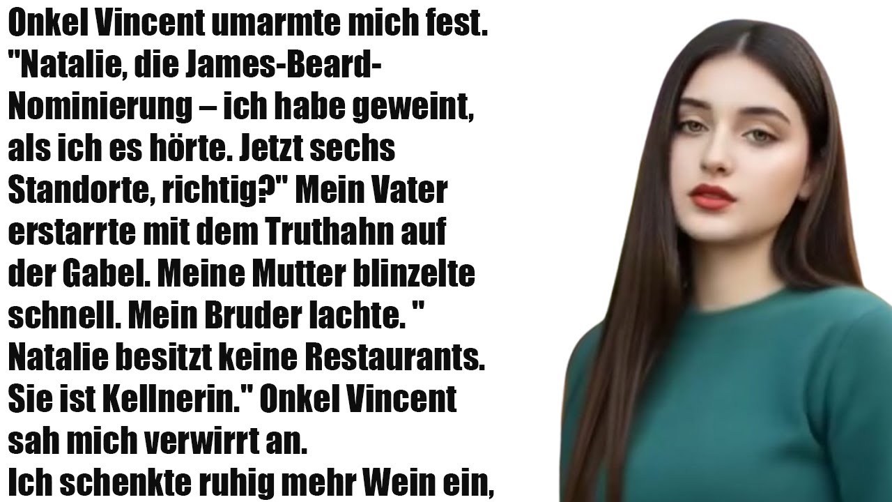 An Thanksgiving fragte mein Restaurantkritiker-Onkel – Mama sagte: „Sie arbeitet im Diner“
