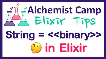 Working with Elixir binaries (including strings)