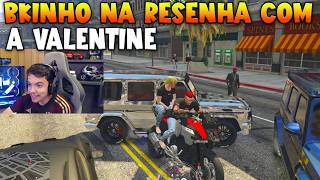 BKINHO NA RESENHA COM A VALENTINE PELA CITY 🔥🔥- TROPAS DO GTA RP CLIPS