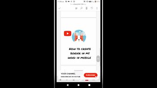 How to create border in ms word in mobile | ms word mai border kaise lagaye (@mamta9463 )