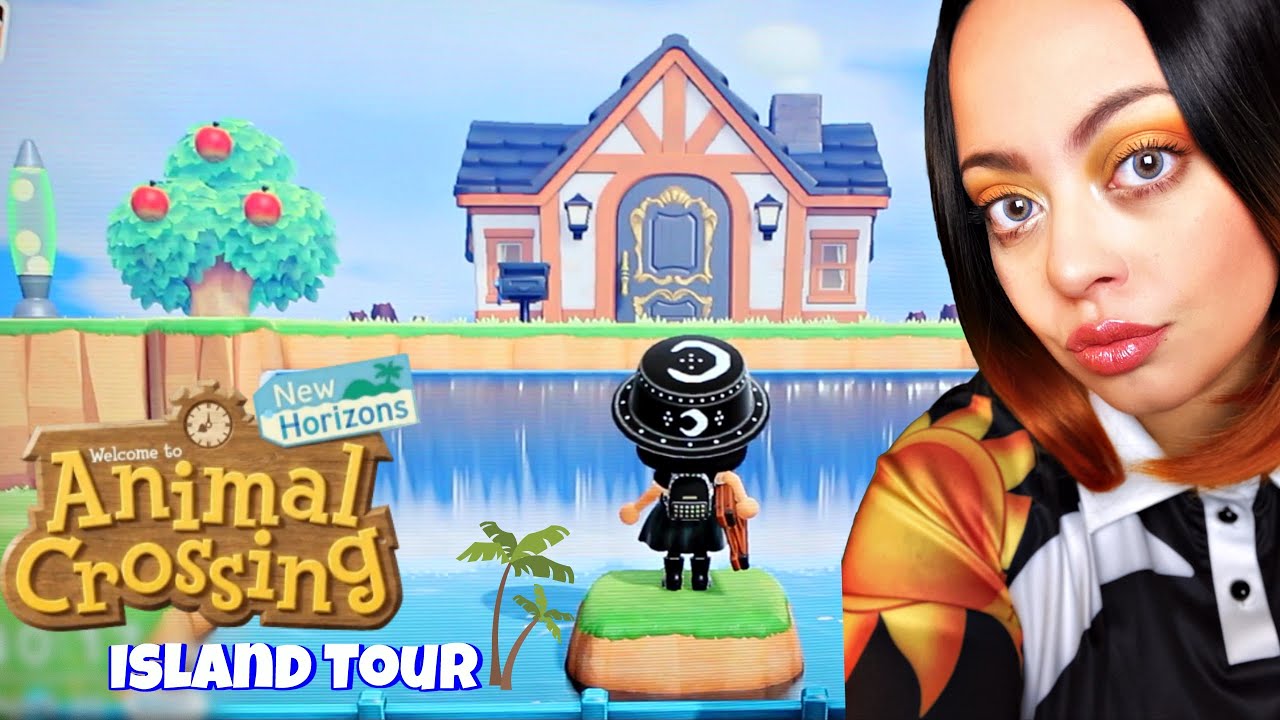 ASMR| Animal Crossing New Horizons Relaxing Island Tour (Luna Sol
