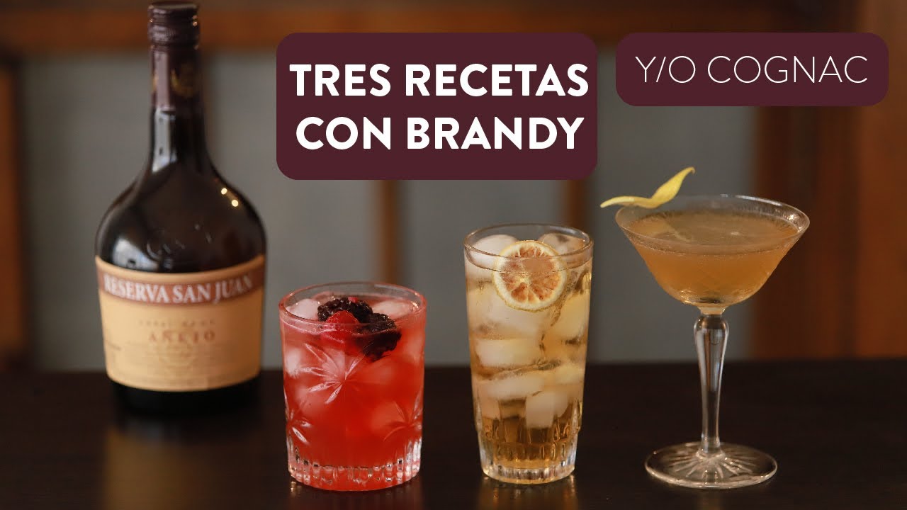 Tres Recetas con Brandy y/o YouTube