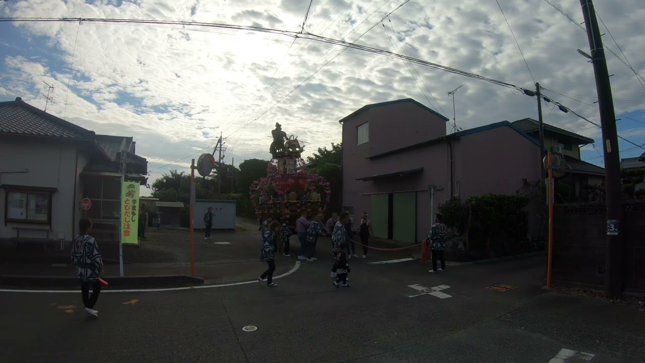 掛川市今沢区祭典　令和七年度