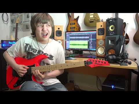 Dustin Tomsen - Improvisation with 5 different Ibanez guitars to a backing track