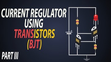 Constant Current Regulator using Transistors | CCR | BJT as a current regulator | Current Regulator