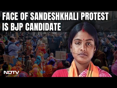 West Bengal Politics | BJP Fields Face Of Sandeshkhali Protest Rekha Patra In Basirhat Contest - NDTV