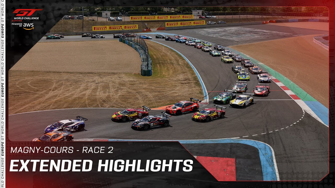 Extended Highlights | Race 2 | Magny-Cours 2025 | GT World Challenge Europe powered by AWS