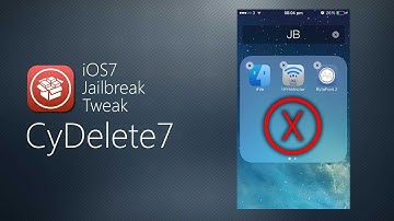 CyDelete7 (iOS7 Cydia Jailbreak Tweak)