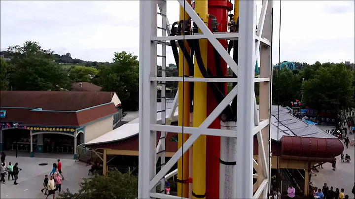 Dorney Park: Dominator DOWN / On Ride POV / August...