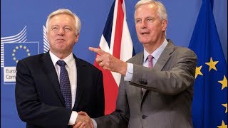 Brexit talks resume in Brussels: David Davis and Michel Barnier speak