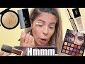 FULL FACE OF FIRST IMPRESSIONS MAKEUP TUTORIAL | HUDA desert Dusk Palette & MORE!