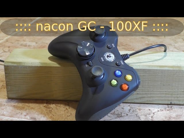 Mando Gaming Nacon PC GC-100 Azul - Versus Gamers
