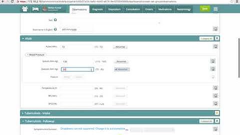 EMR Clinical Screens for OPD workflow (Part 2 of 3)