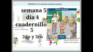 Cuadernillo 5 Dia 4 segundo y tercero semana 5 actividades 7y8 pagina 47 48y49