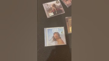 My cd collection! #taylorswift #cds #viralshorts 🫶💗