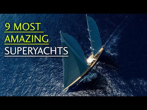 9 of the most amazing modern sailing superyachts