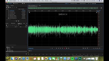 Using a Template on Adobe Audition