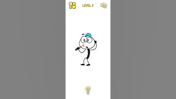 Troll Master - Draw One Part - Stickman Puzzle Level 2 #shorts #games #trollmaster