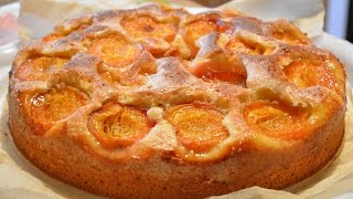 видео пирог из абрикосов
