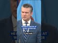 Pete Hegseth snaps at 'rude' reporter