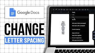 How To Change Letter Spacing In Google Docs (Step By Step) How To Change Letter Spacing In Google Docs (Step By Step)