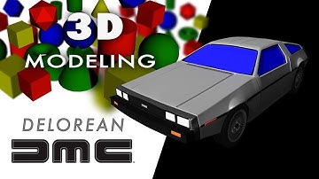 Delorean DMC | Time Lapse modeling - Session 1
