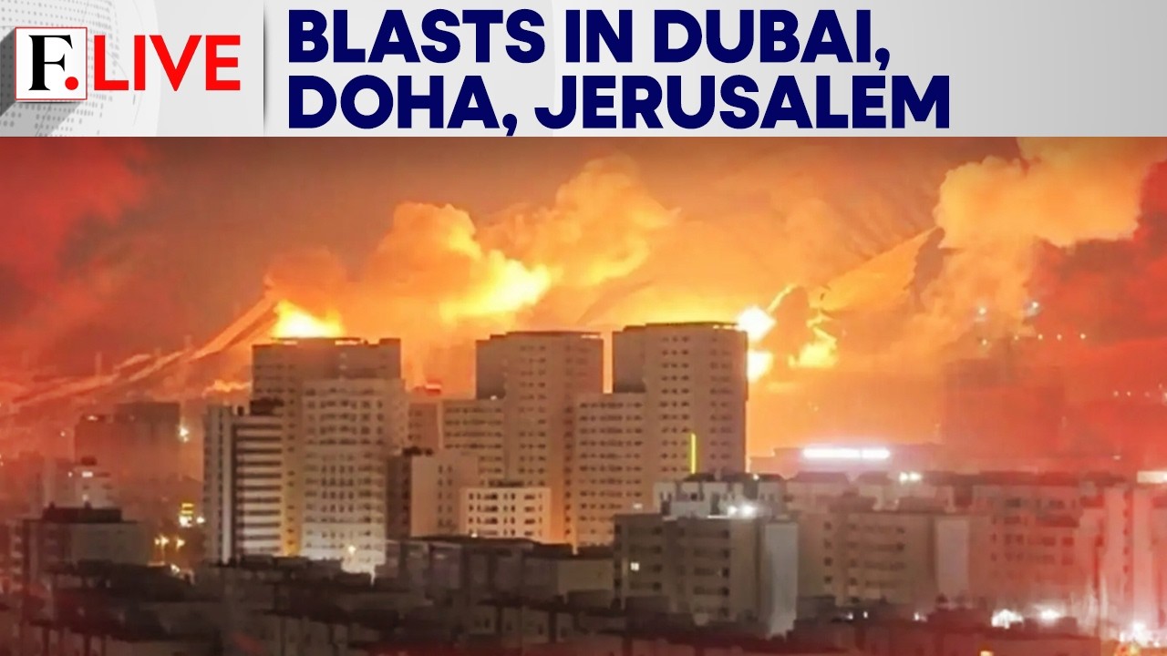Iran War: Blasts in Doha, Kuwait, Jerusalem, Major Saudi Oil Refinery Targeted | Firstpost Live