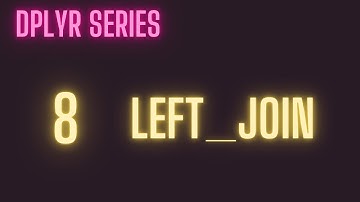 [R Beginners] dplyr::left_join  merge two datasets with a left hand join