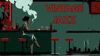 Empty Glasses & Jazz 🎷 Vintage Female Vocal Jazz for Late Nights