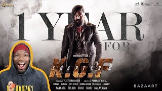 1 Year For KGF Chapter 2 REACTION  | Yash | Prashanth | Vijay | Sanjay Dutt | Hombale Films