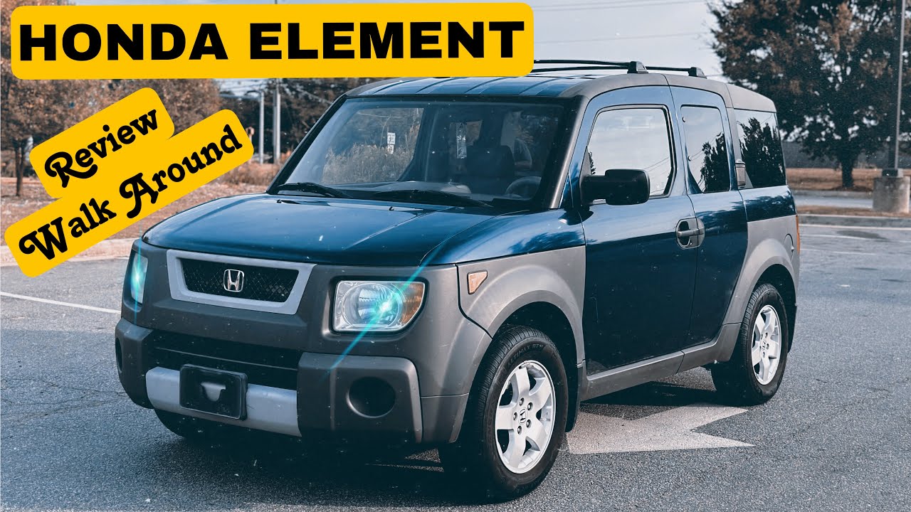 Краткий обзор Honda Element 2003 года. ЛУЧШИЙ внедорожник из когда-либо созданных?