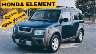 2003 Honda Element Quick Review-Tour. BEST SUV Ever Built?