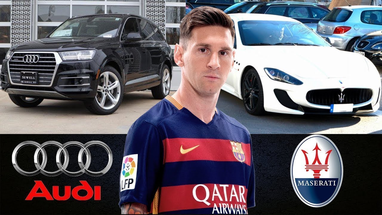 Lionel Messi Auto Lionel Messi Driving His Audi R8 In Monaco Youtube