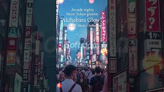Arcade nights 🎮✨ Neon Tokyo groove.#Citypop #TokyoRetro #AkihabaraVibes #NeonTokyo #softroom