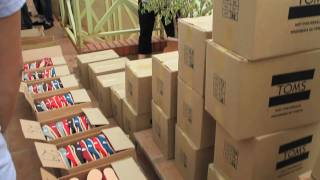 Toms Millionth Pair Shoe Distribution